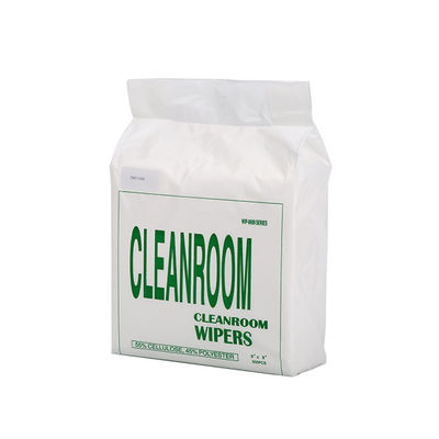 ซื้อ ผ้าเช็ดทำความสะอาดลายฉลุโพลีเอสเตอร์ผสม SMT การผลิตออนไลน์