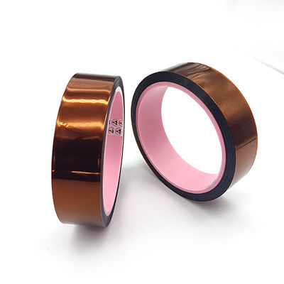 Masking Polyimide Heat Resistant Tape Anti Static silicone coated