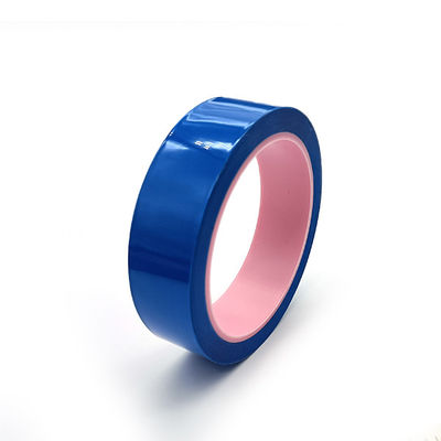 ราคาดี เทปป้องกันไฟฟ้าสถิตแรงดันลอกลอกต่ำสีน้ำเงิน 1.0mil Backing Strong Adhesion ออนไลน์